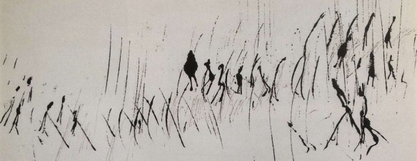 Sans titre, Henri Michaux, 1945-1946